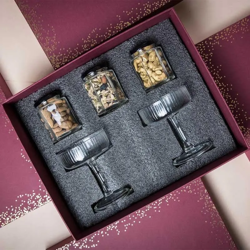 Lucid Tranquility Cocktail Glass Gift Box - Set Of Five media 3