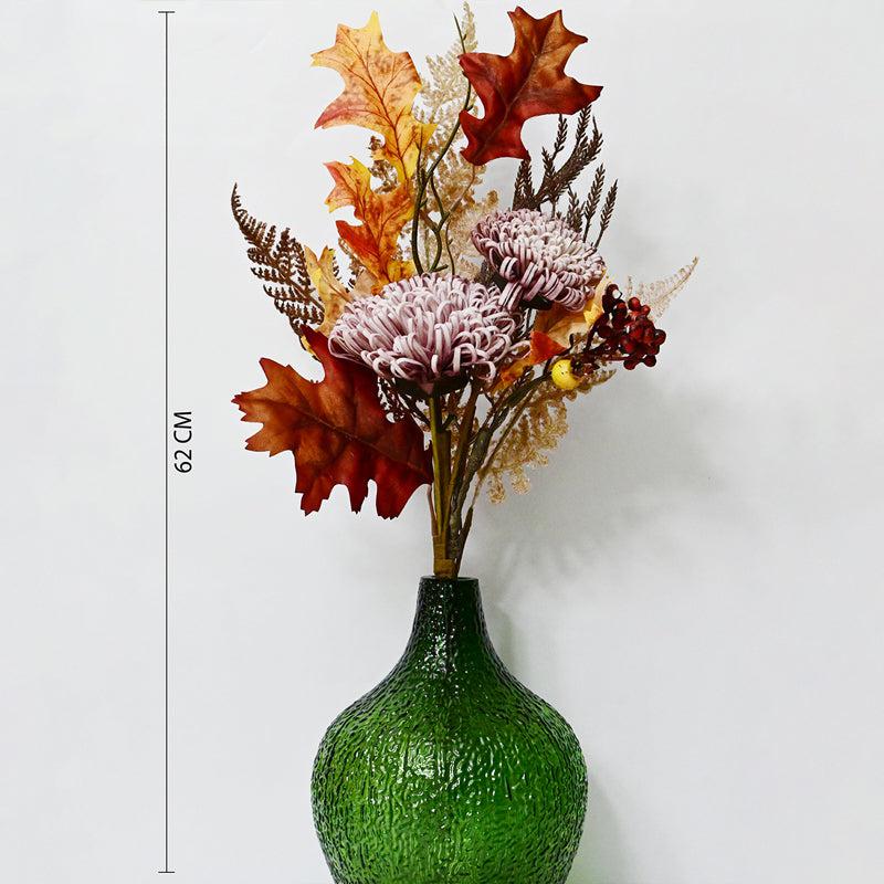 Artificial Dahlia Polyester Flower Bunch media 6