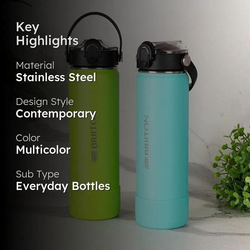 Dream Drip Bottle (Green & Sky Blue, 750 mL Each) - Set Of Two media 2