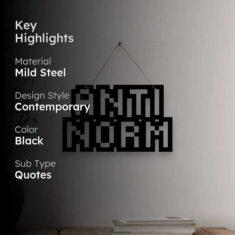 Anti Norm Mild Steel Wall Accent media 2