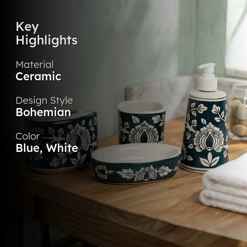 Ceram Nest Ceramic Bathroom Set - Four Piece Set media 2