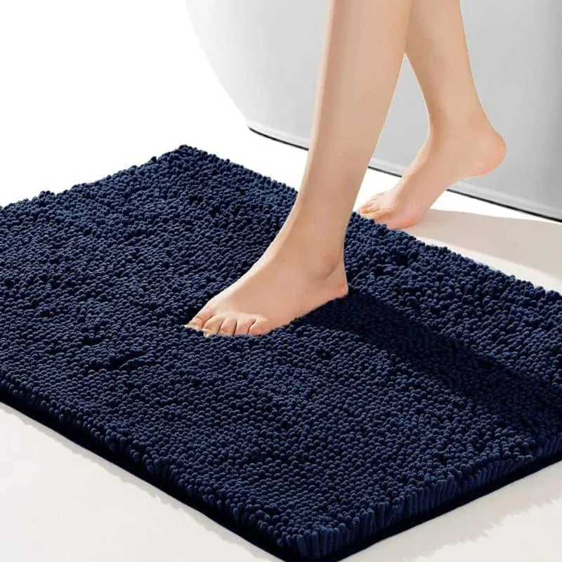Blissful Solid Bathmat - Blue media 3