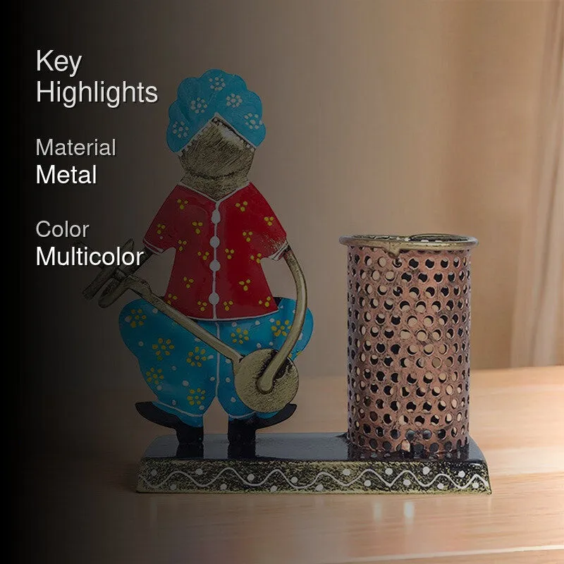 Musician Muse Handpainted Stationary Holder media 2