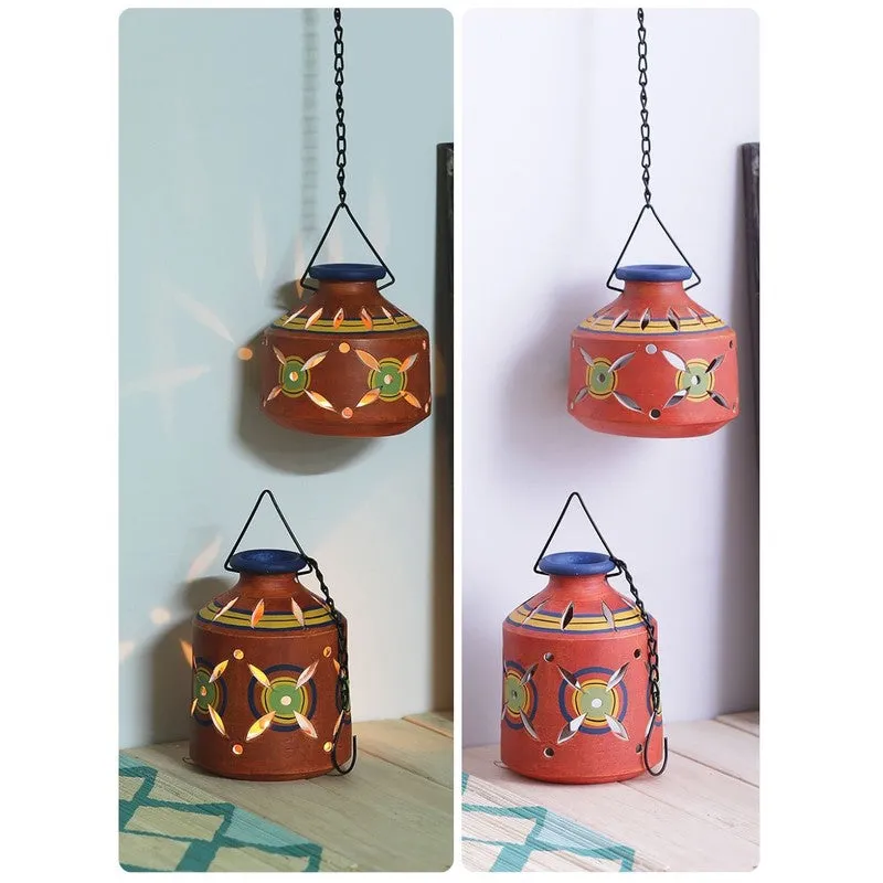 Mandala Magic Tea Light Holders - Red,Blue media 6