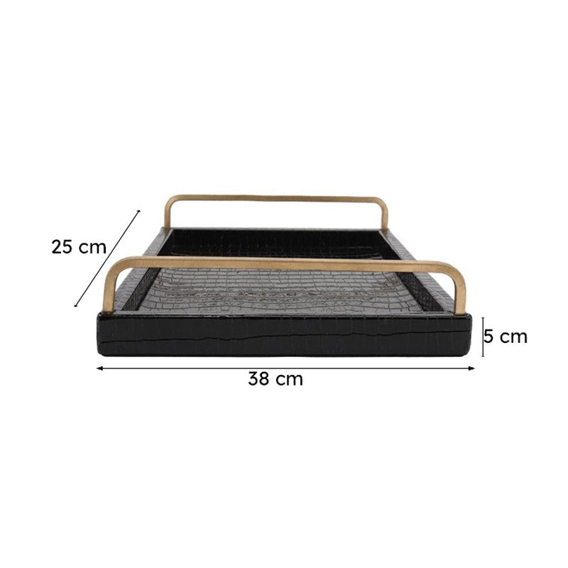 Chiva Faux Leather Tray media 6