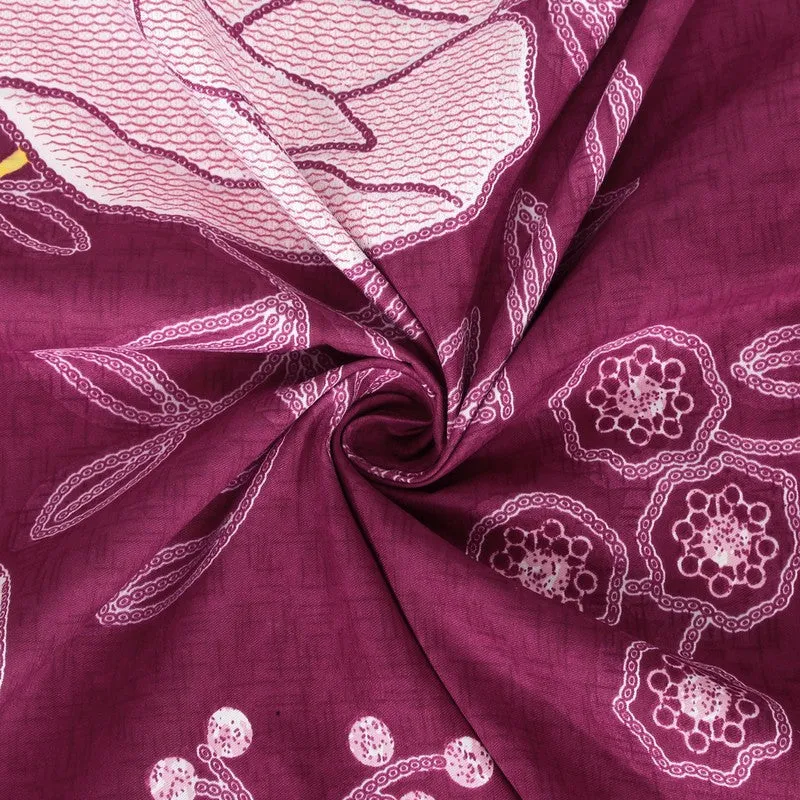 Petalya Printed Diwan Set - Six Piece Set media 6