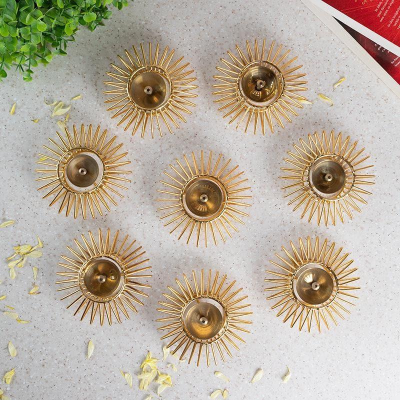Surya Ethnic Diya - Set Of Eight media 3