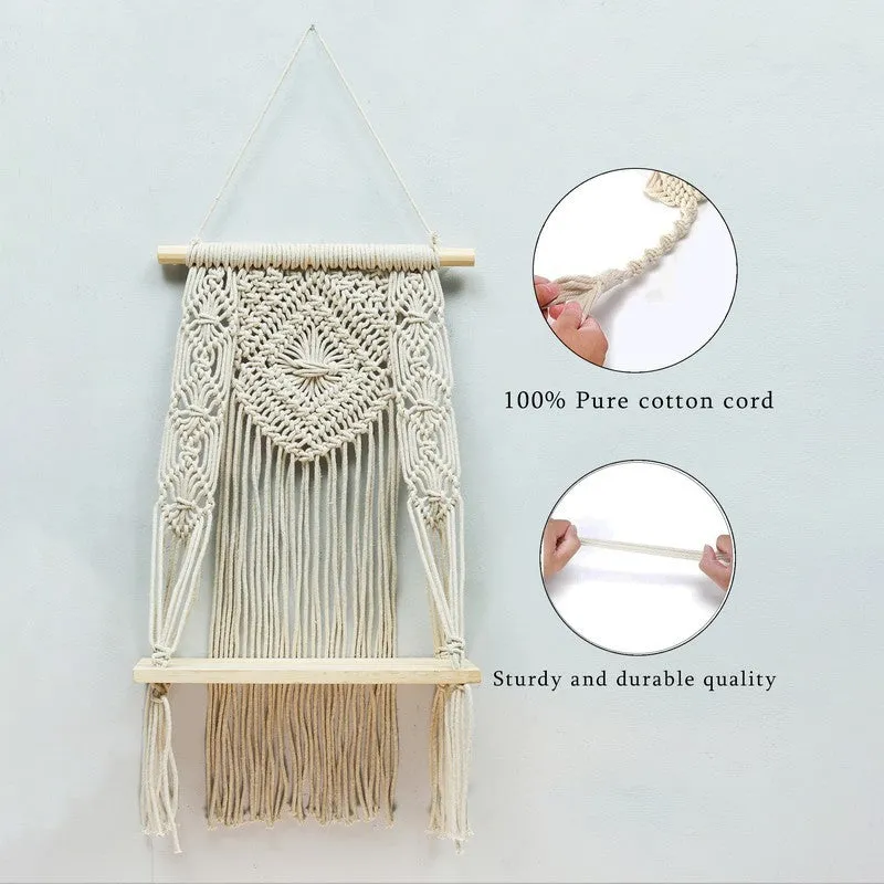 Portable Cotton Hanging Shelves Space Saver media 5