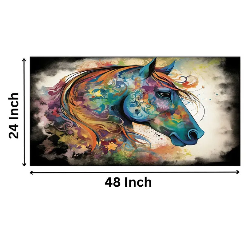 Mystic Stallion Canvas Wall Painting media 3