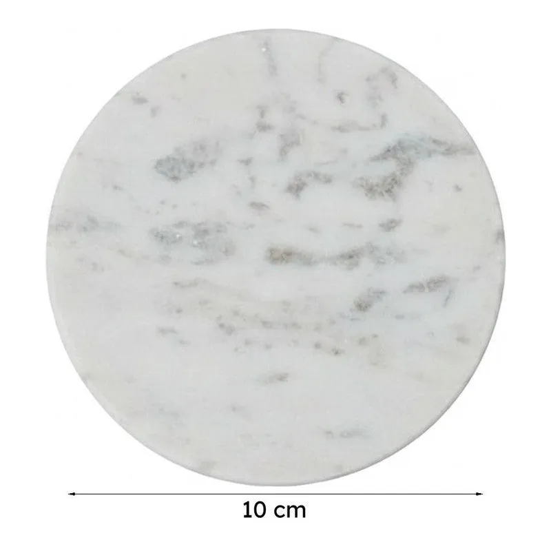 Bruna Round Marble Coaster - Set Of Four media 7