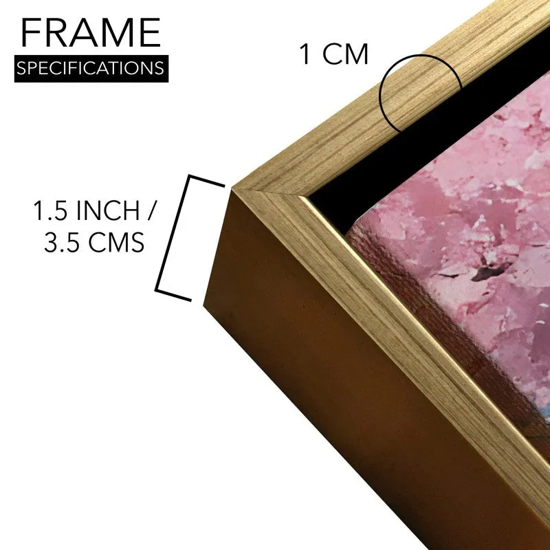 Pinkhaze Canvas Wall Painting With Frame media 6