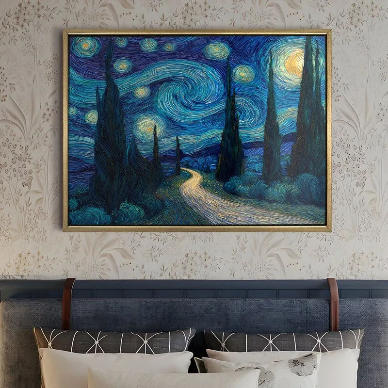 Velvet Spiral Canvas Wall Painting With Frame media 5