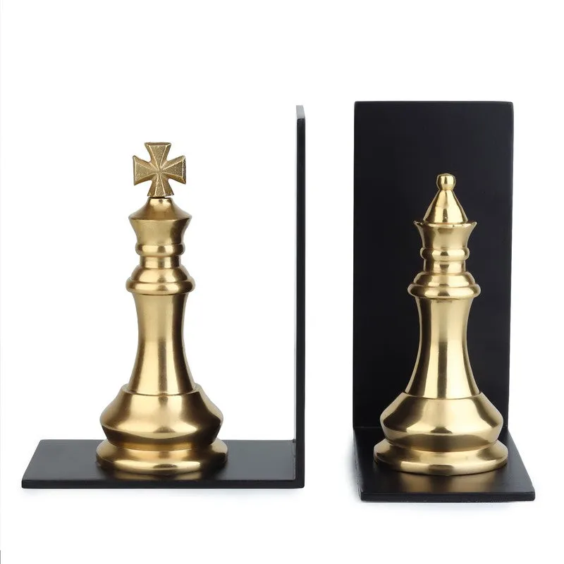 Book Mate Bookends (Gold) - Set Of Two media 6