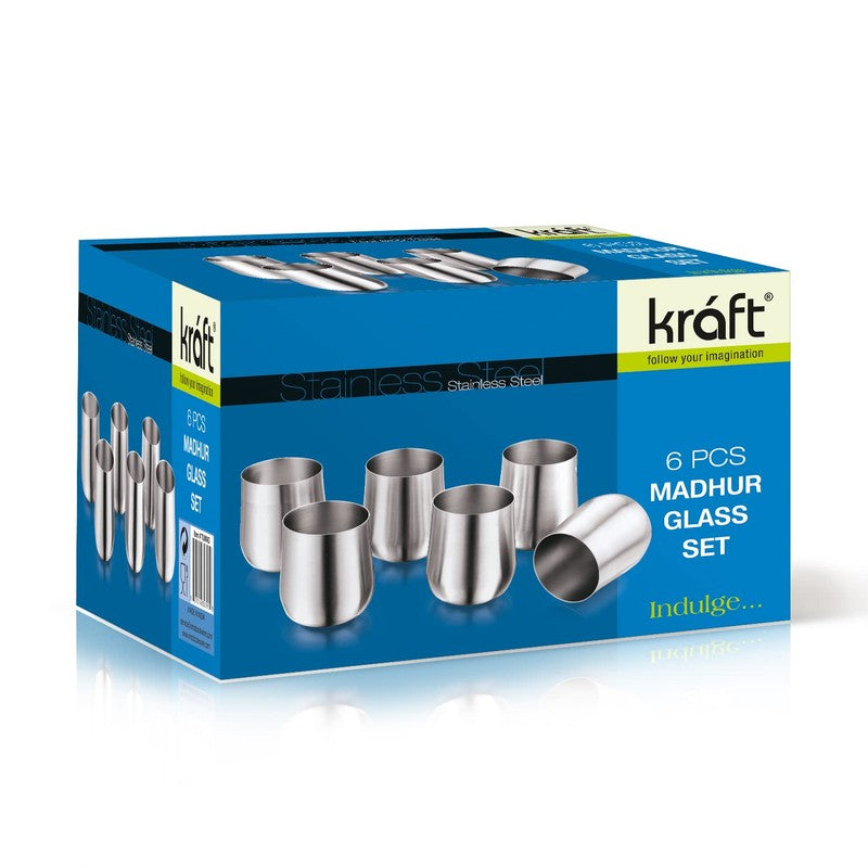 Kraft Trueva Elvora Glasses (400 mL each) - Set Of Six media 6