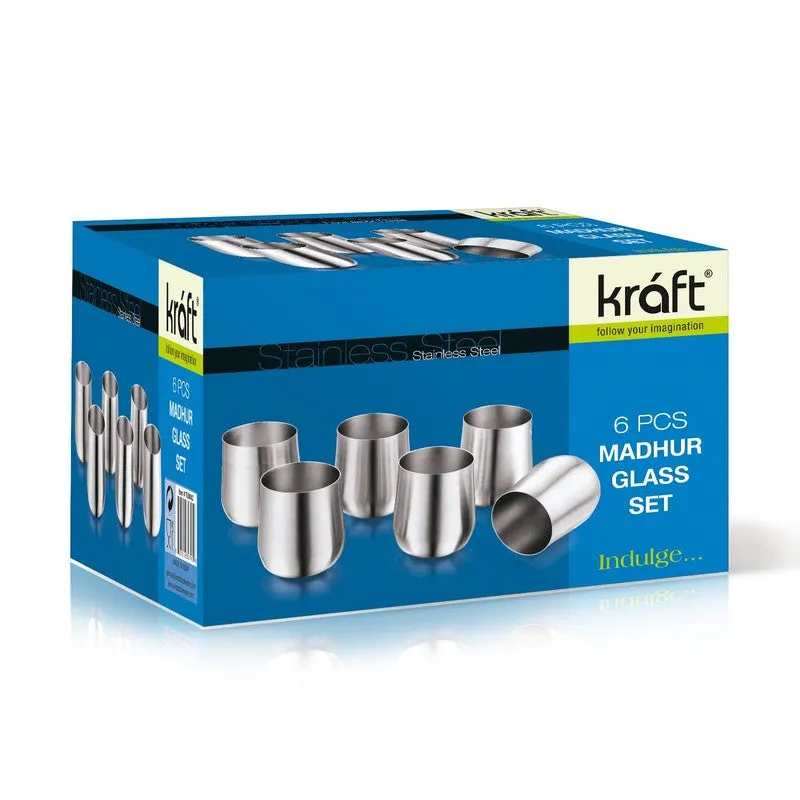 Kraft Trueva Elvora Glasses (400 mL each) - Set Of Six media 6