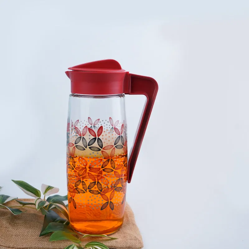Tirava Flora Jug With Red Lid - 1600 ML media 1