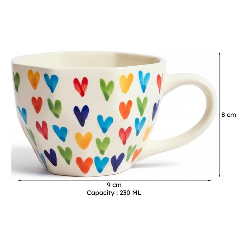 Vibrant Ceramic Tea Cup (230 mL) media 7