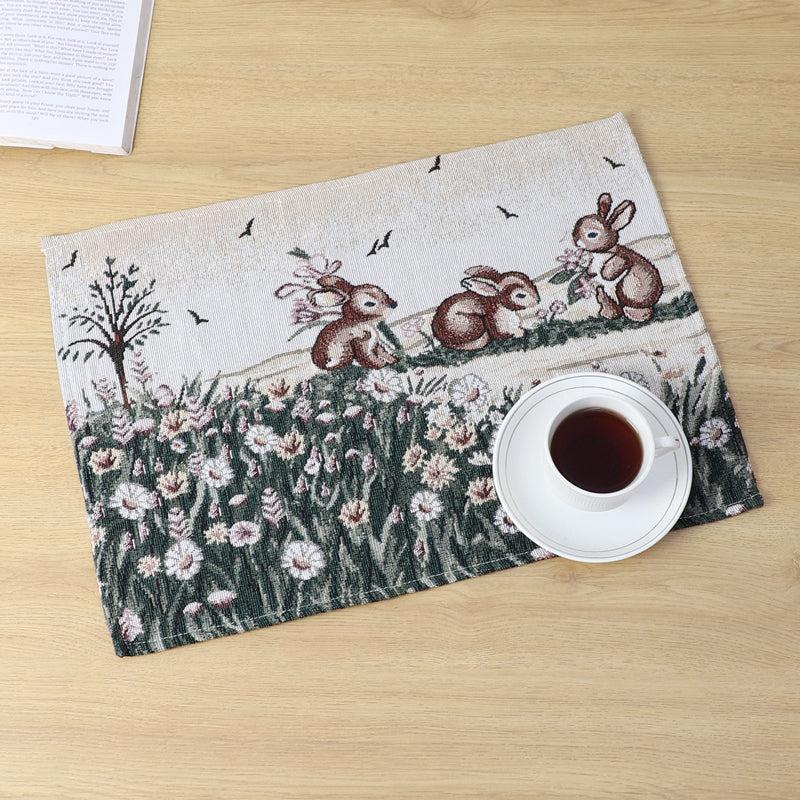 Bunny Garden Table Runner & Placemat - Seven Piece Set media 5