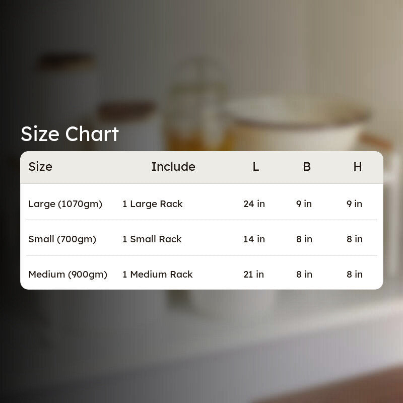 White Kitchen Countertop Riser Table - Space-Saving Organizer media 8