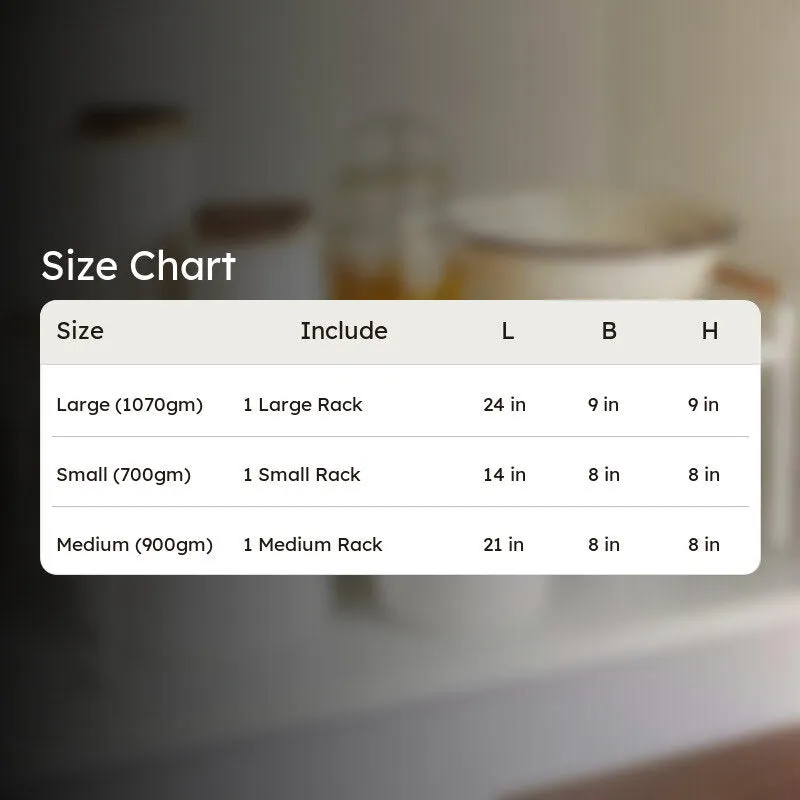 White Kitchen Countertop Riser Table - Space-Saving Organizer media 8