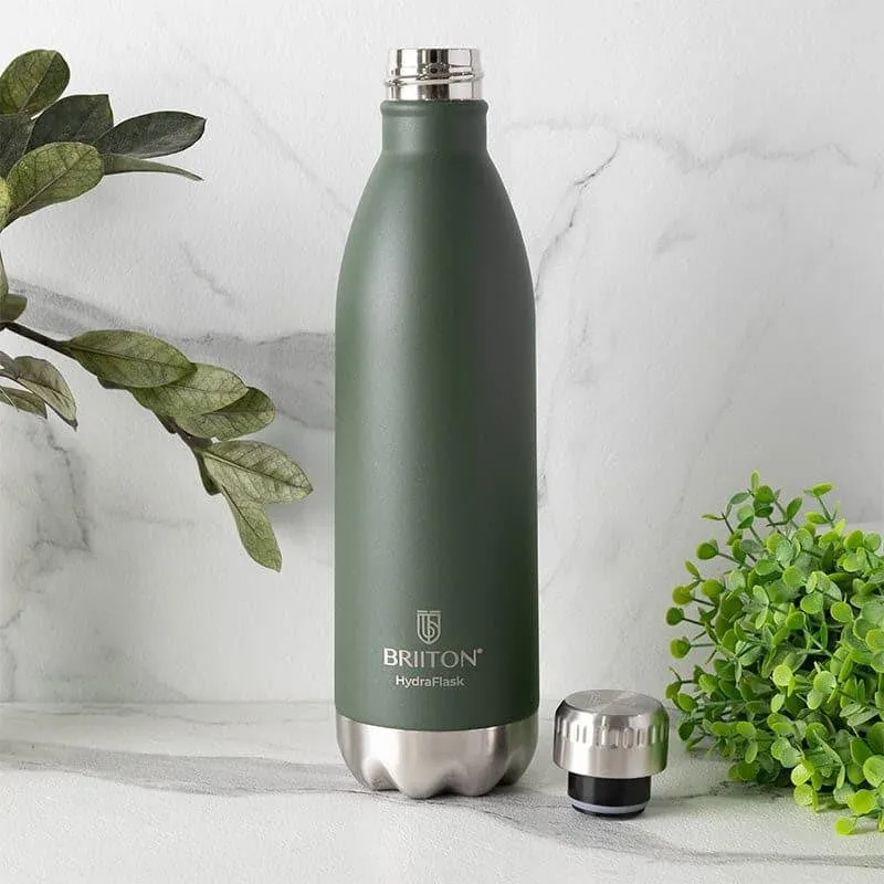 Lerda Hot & Cold Thermos Water Bottle (Green) - 1000 mL media 3