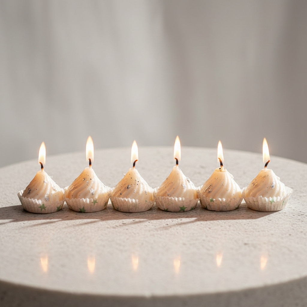Modak Jasmine Scented Candle - Set Of Six