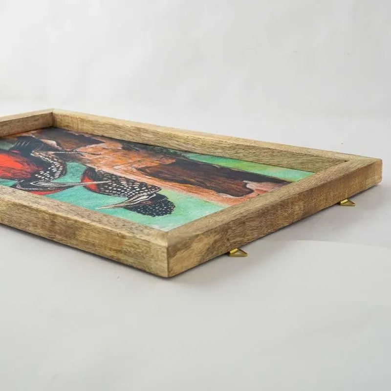 Woodpeckers Canvas Painting media 4
