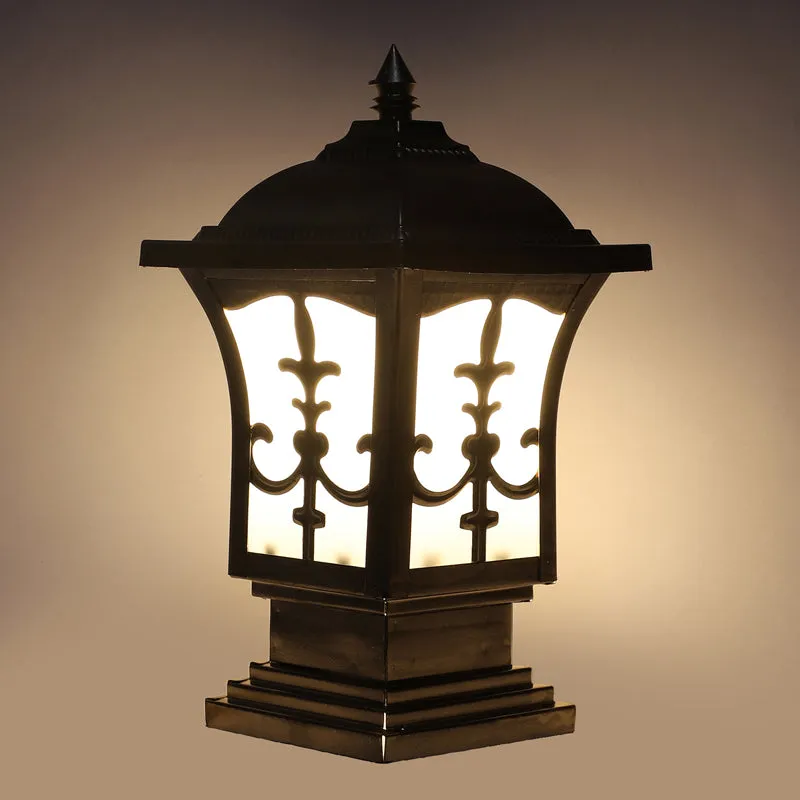 Aspen II Outdoor Lamp - Gold media 7