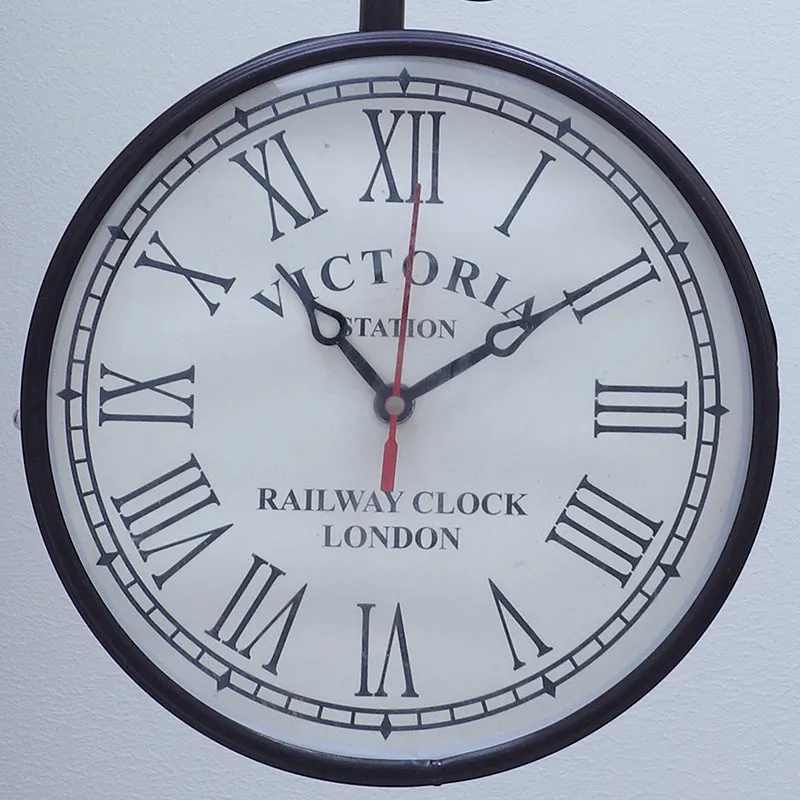Time Sentinel Iron Wall Clock media 5