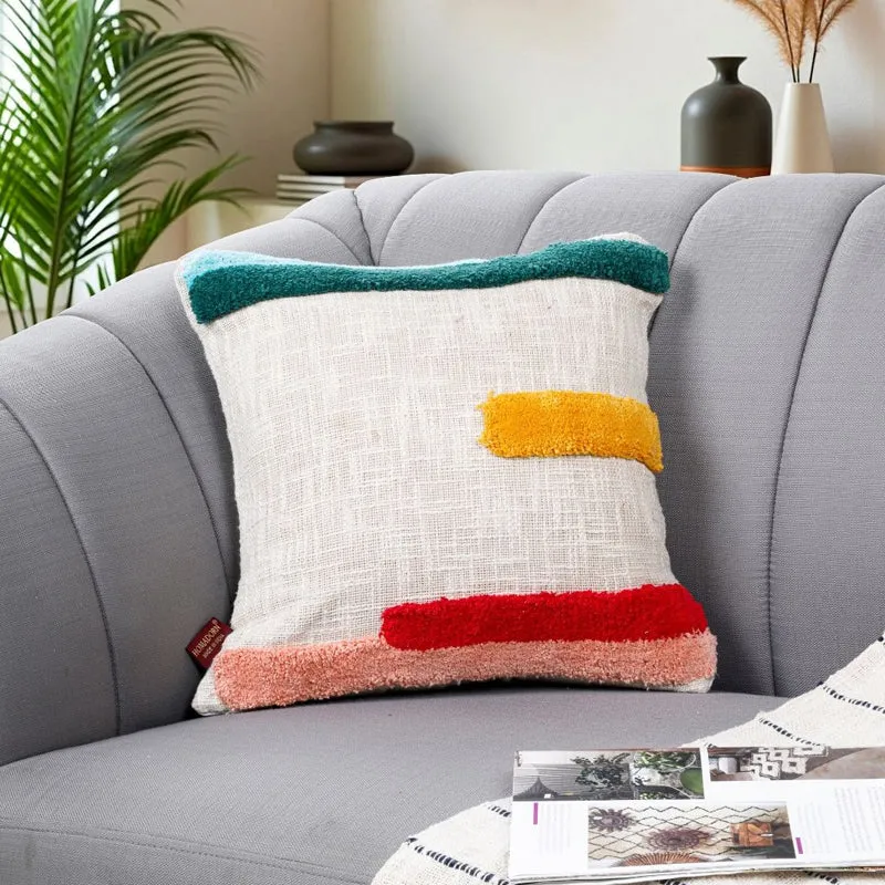Joyburst Tufted Cushion Cover media 2