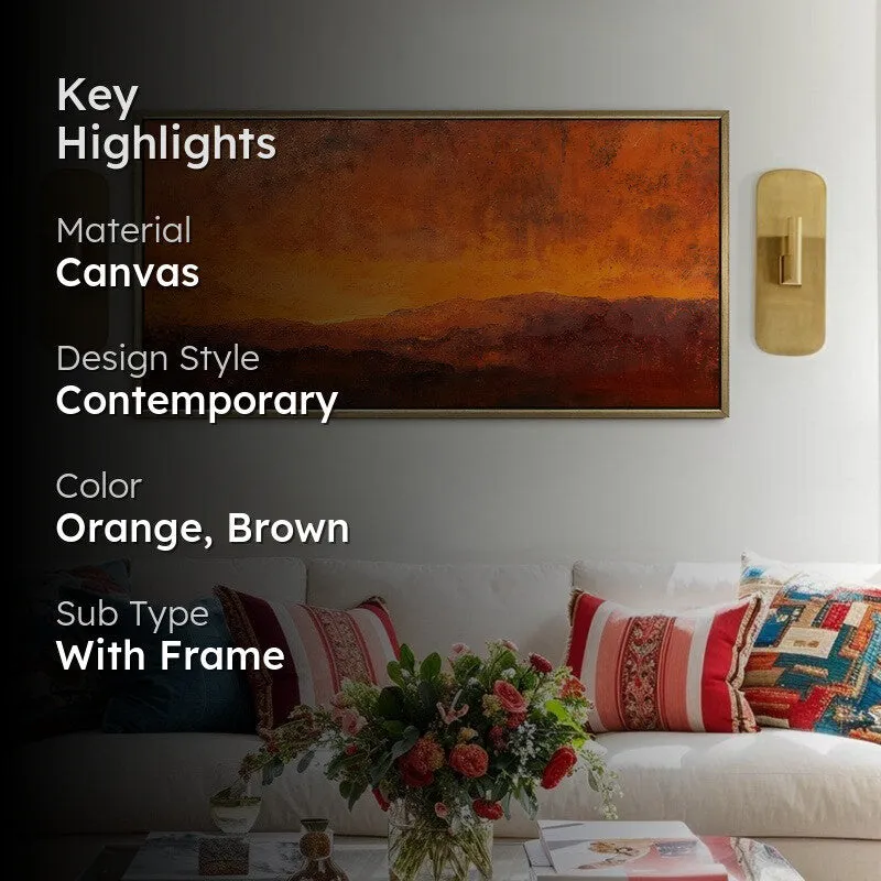 Sapphire Silence Canvas Wall Art media 2