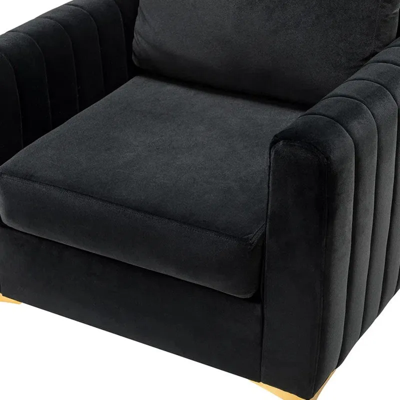 Baseo Neem Wood Accent Chair - Black media 10