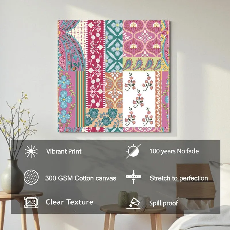 Tribal Pink Canvas Wall Art media 7