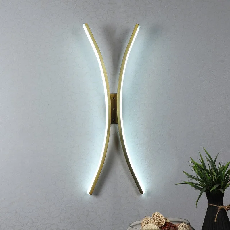 Zerenis Iron & Acrylic Wall Lamp media 4