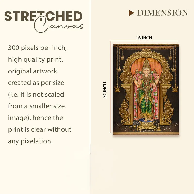 Radiant Vishnu Canvas Wall Art & Paintings media 9