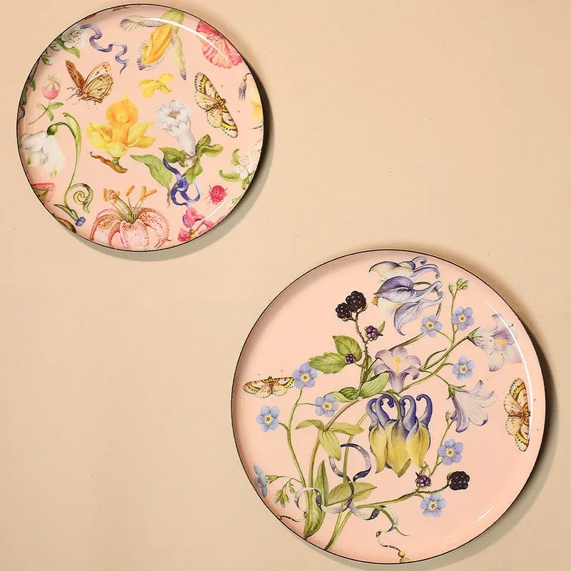 Fleurina Metal Wall Plates - Set Of Two media 3