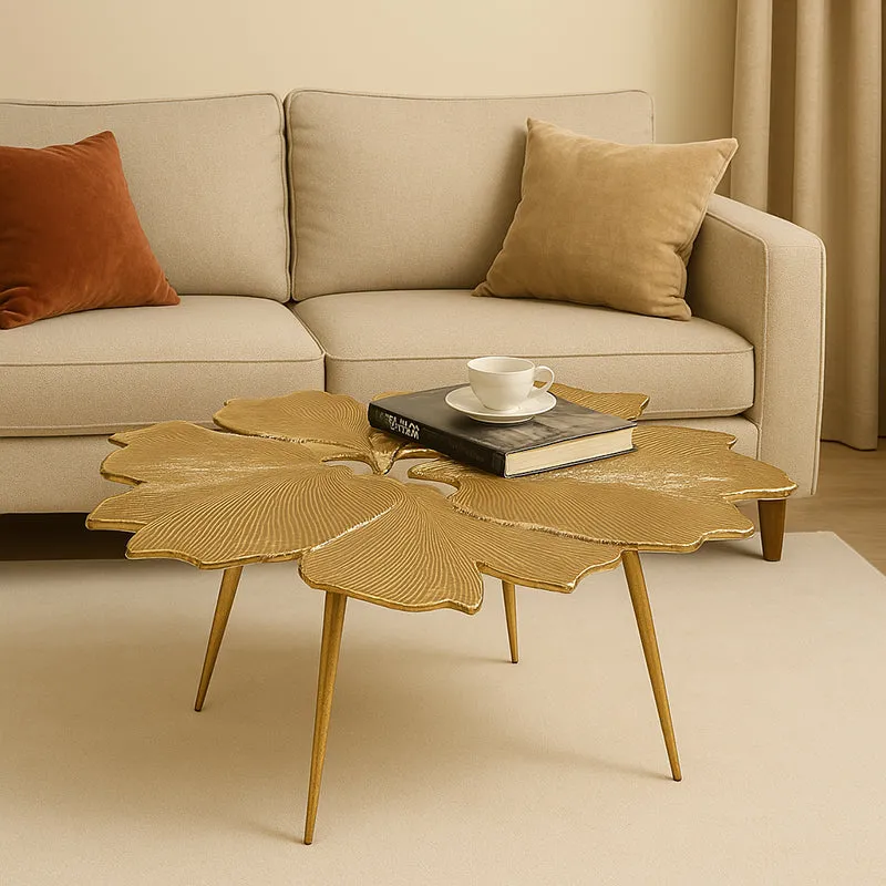 Fleurelle Curve Aluminium Side Table media 1