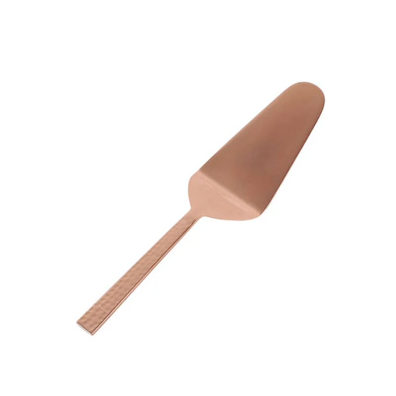 Velvessa Stainless Steel Cake Server Set (Rose Gold) - Set Of Two media 3