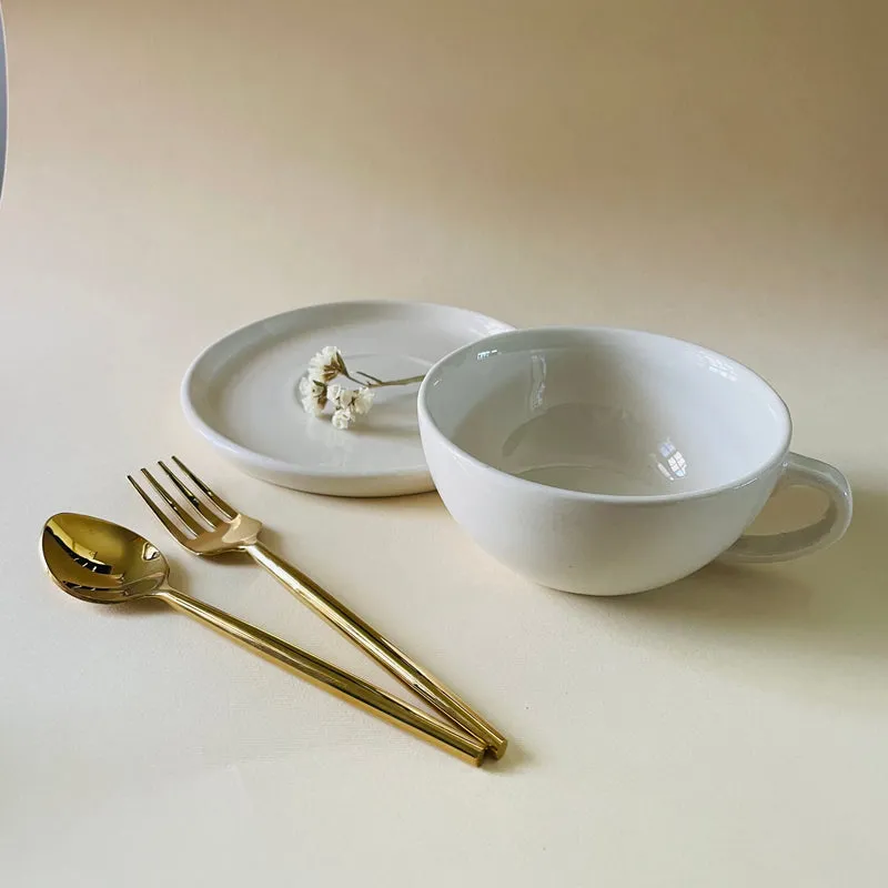 Carsten Cup & Saucer (Cream) - 300 mL media 4
