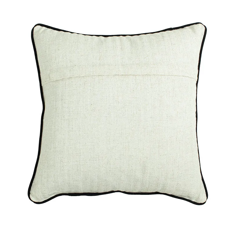 Nautical Luxe Woven Cotton Cushion Cover - Set Of Two media 6