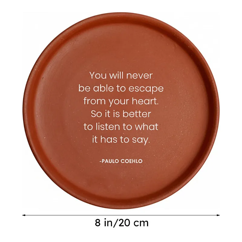 Paulo Coelho Quotes Wall Plate media 5