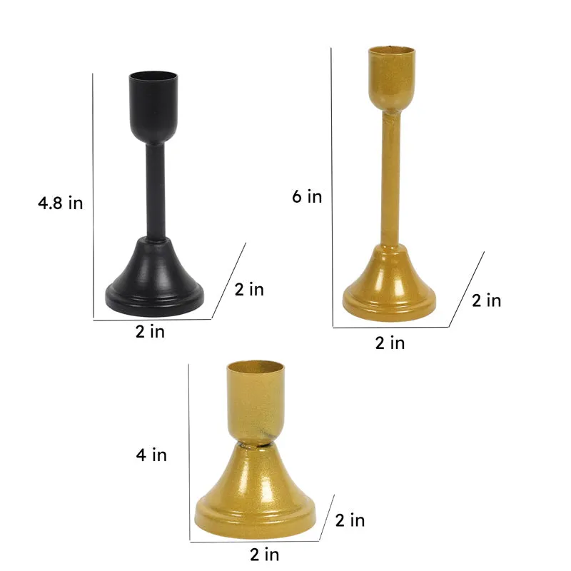 LumiStack Trio Candler Holder - Set Of Three media 3