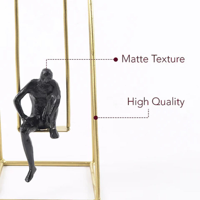 The Introspection Painted Resin Showpiece image 7