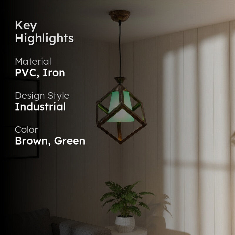 Prismex PVC Ceiling Lamp - Green media 2