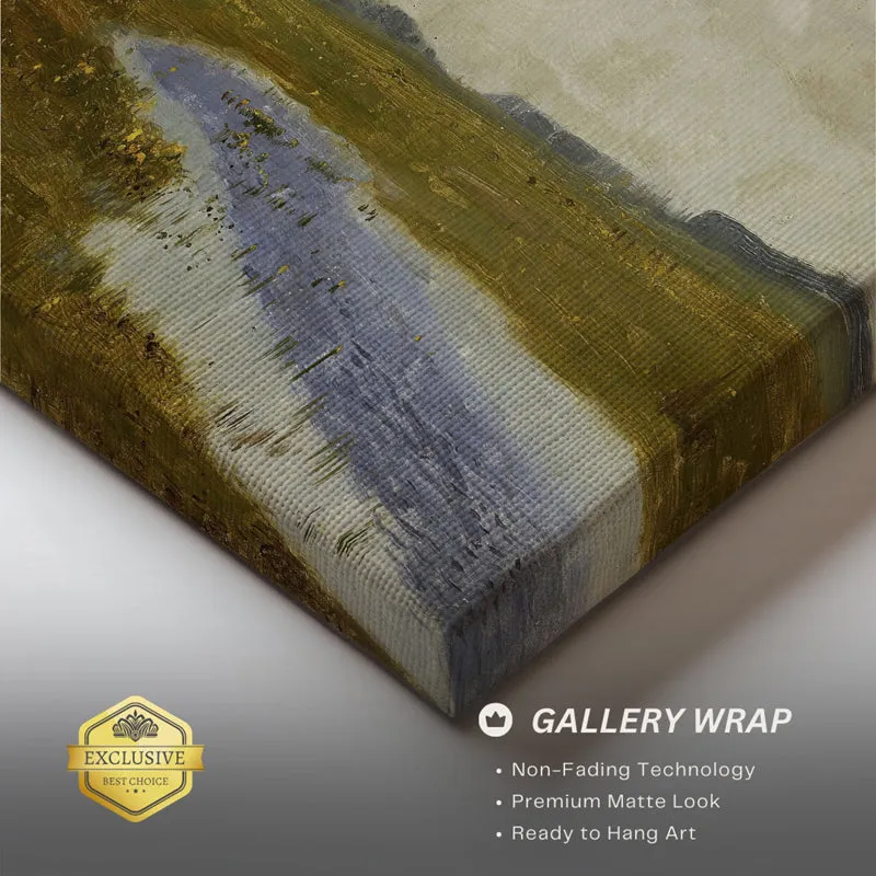Splash OF Blue Wood Wall Art media 6
