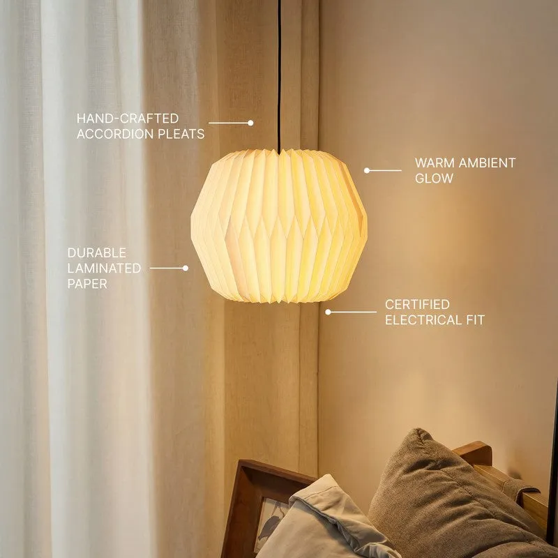 Fig Living Tabla Paper Ceiling Lamp - Grey media 8