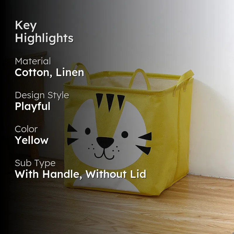 Paw Pals Tiger Laundry Basket media 2