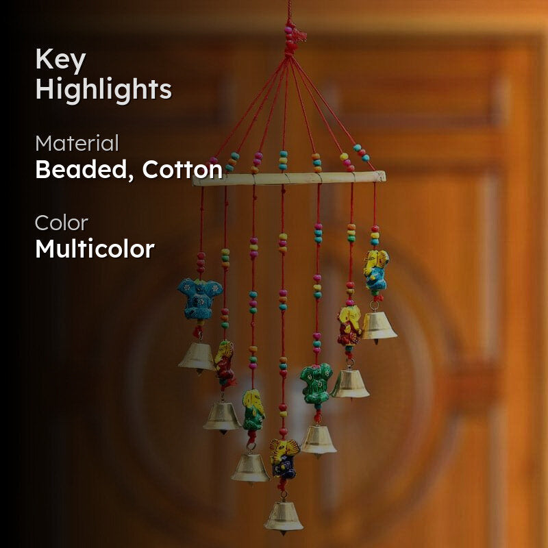 Indie Tribal Bell Windchimes media 2