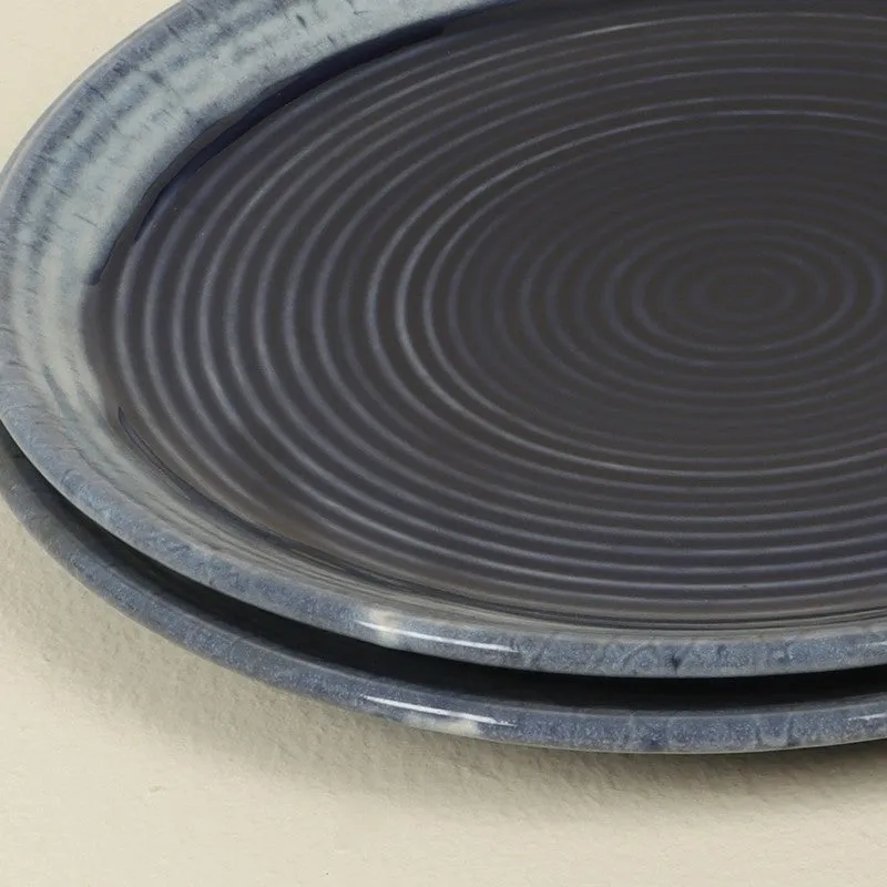 Seravelle Dinner Plate (Blue) - Set Of Two media 4