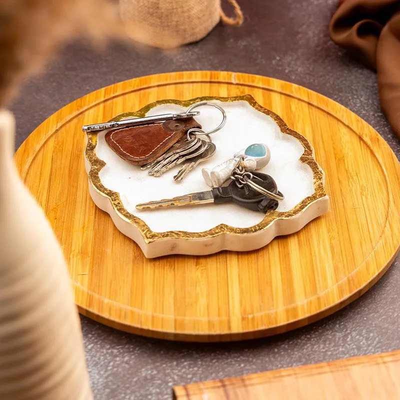 Verona Vein Marble Platter media 1